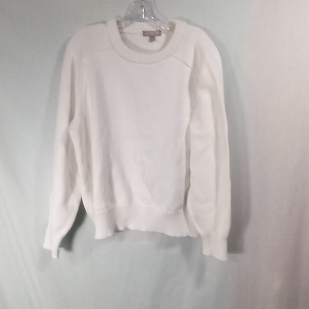 J.Crew White Relaxed Pullover Sweater Size XXL NWT